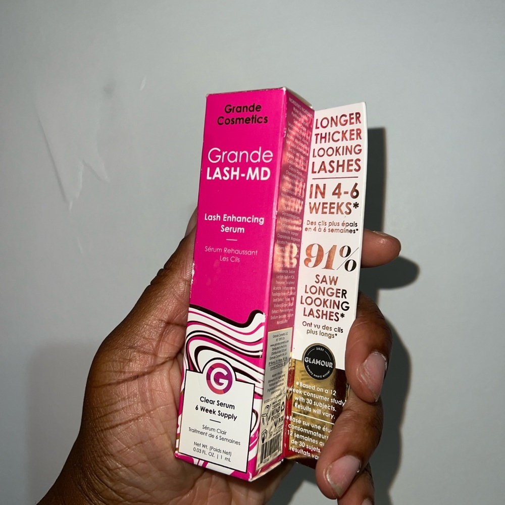 BRAND NEW Grande Cosmetics Lash Enhancing Serum - Pink
